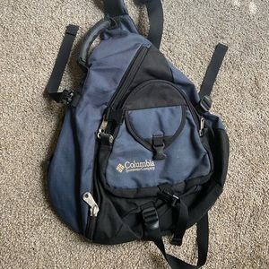 Colombia one shoulder backpack blue